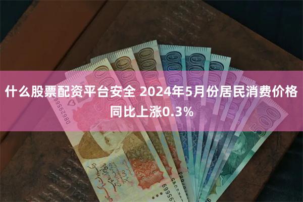 什么股票配资平台安全 2024年5月份居民消费价格同比上涨0.3%