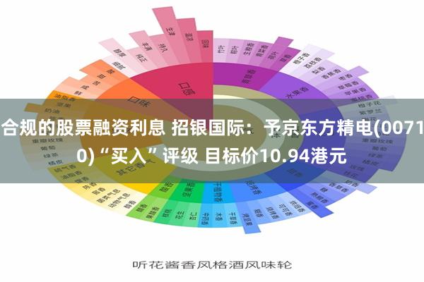 合规的股票融资利息 招银国际：予京东方精电(00710)“买入”评级 目标价10.94港元